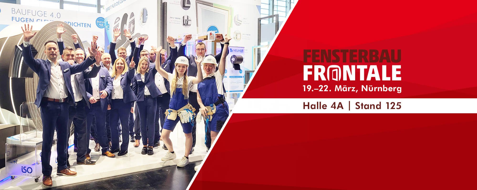 FENSTERBAU FRONTALE 2024: ISO-CHEMIE PUNKTET MIT PRAKTIKABLEN UND ZEITSPARENDEN ABDICHTUNGSLÖSUNGEN