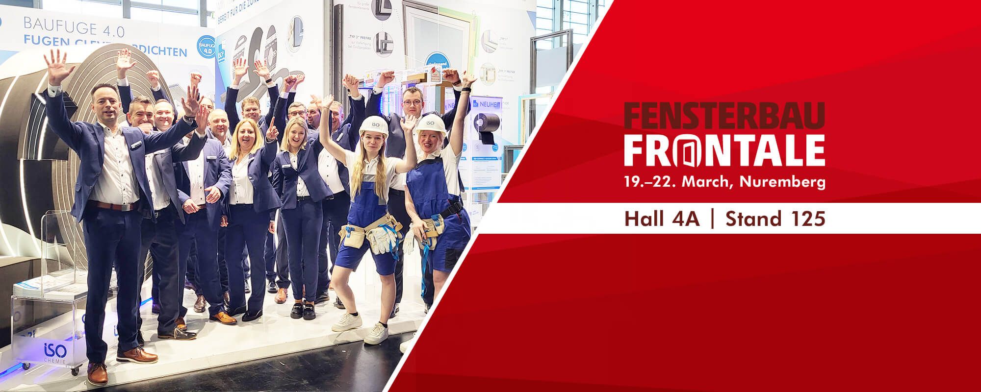 FENSTERBAU FRONTALE 2024: ISO-CHEMIE SHOWCASES PRACTICAL AND TIME-SAVING SEALING SOLUTIONS