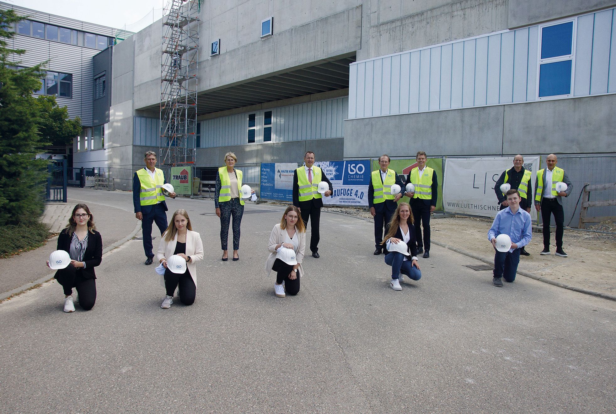 Baustelle bei ISO-Chemie
