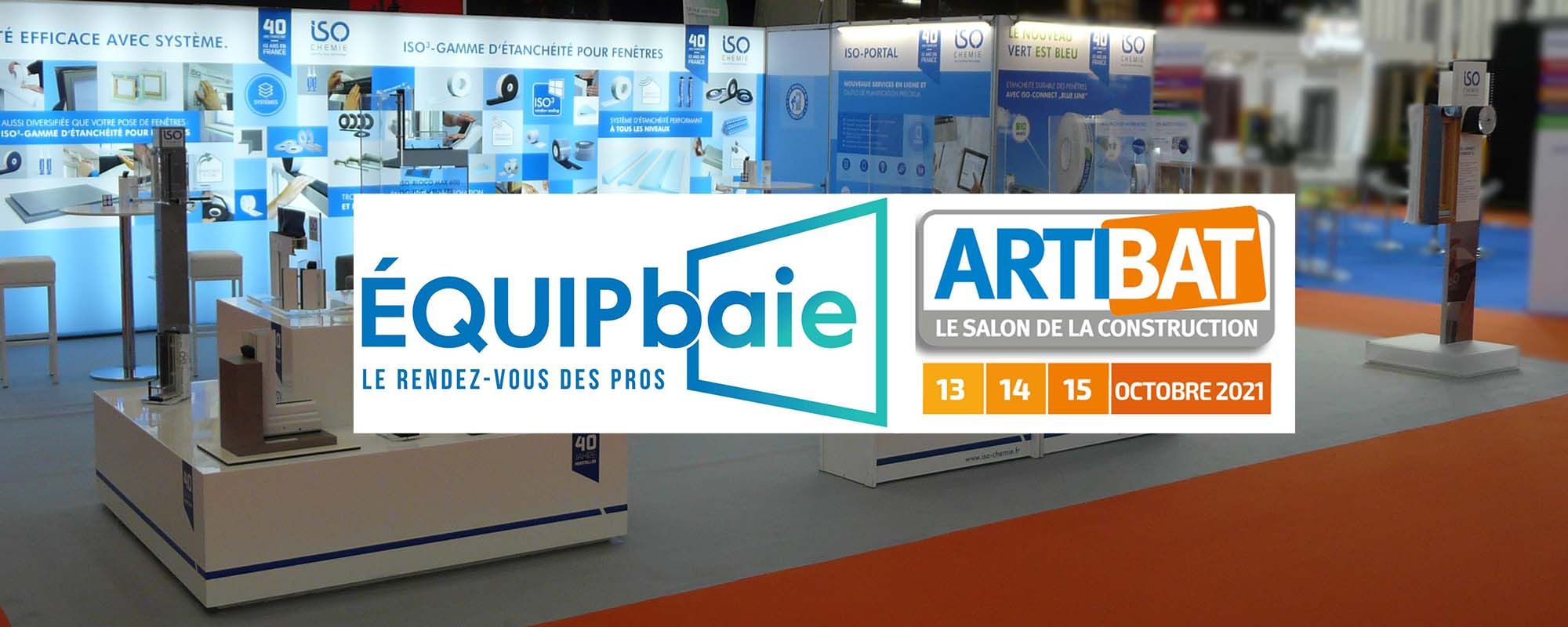 Nouveautés produits d'ISO-Chemie - Isolation thermique au salon ÉQUIPBAIE et ARTIBAT