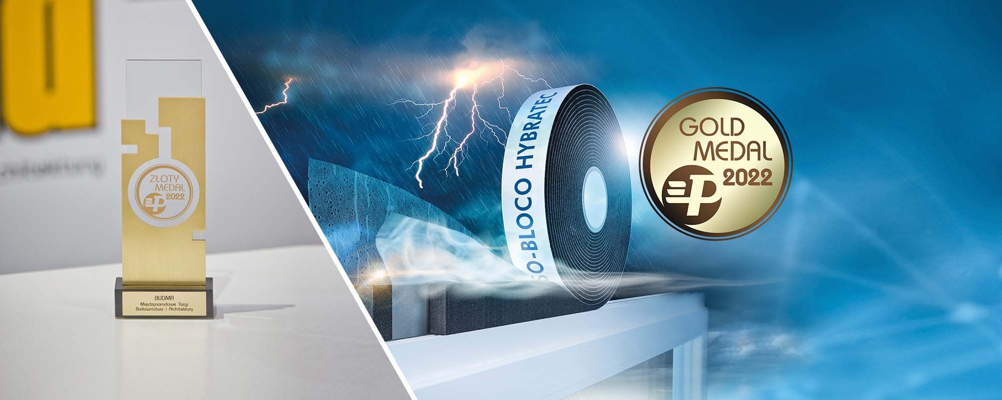 MULTIFUNKTIONSBAND ISO-BLOCO HYBRATEC MIT „GOLD MEDAL“ AUSGEZEICHNET