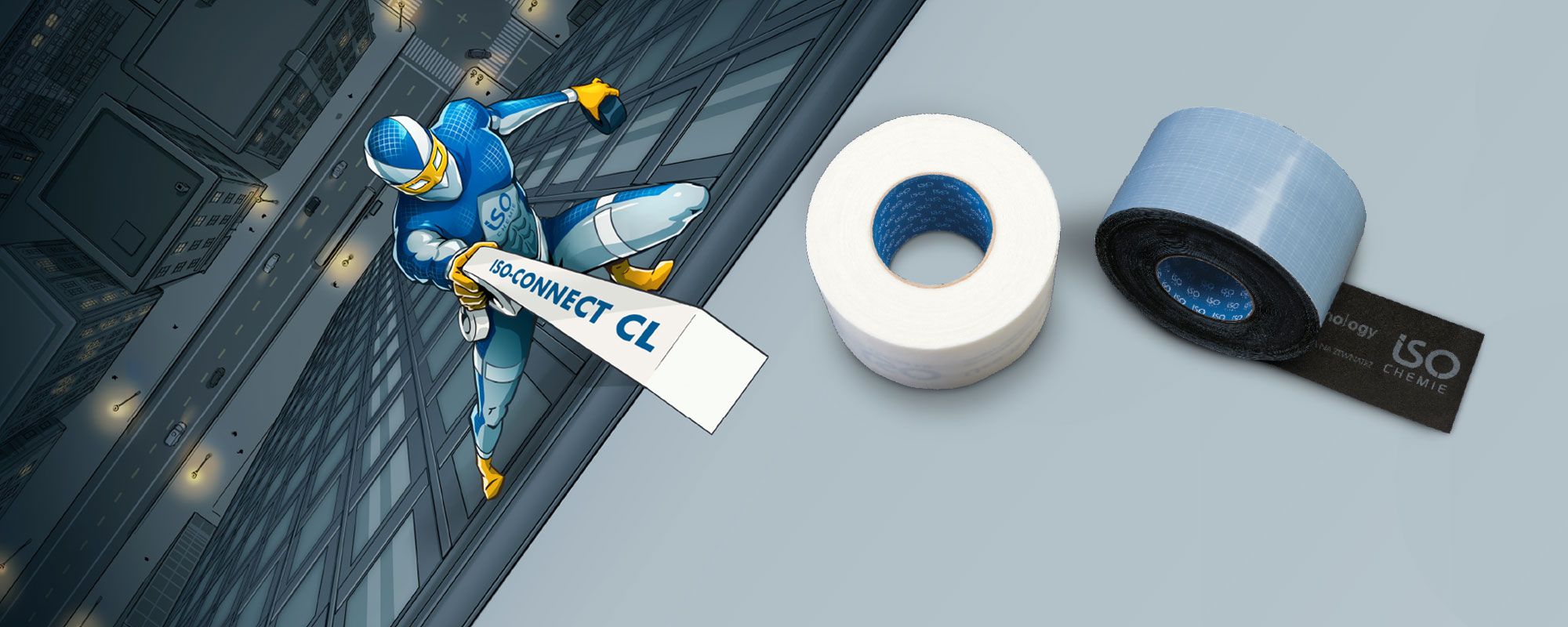 ISO-CONNECT INSIDE UND OUTSIDE CL –  UNSERE NEUEN FENSTERANSCHLUSSFOLIEN MIT MAXIMALER PERFORMANCE