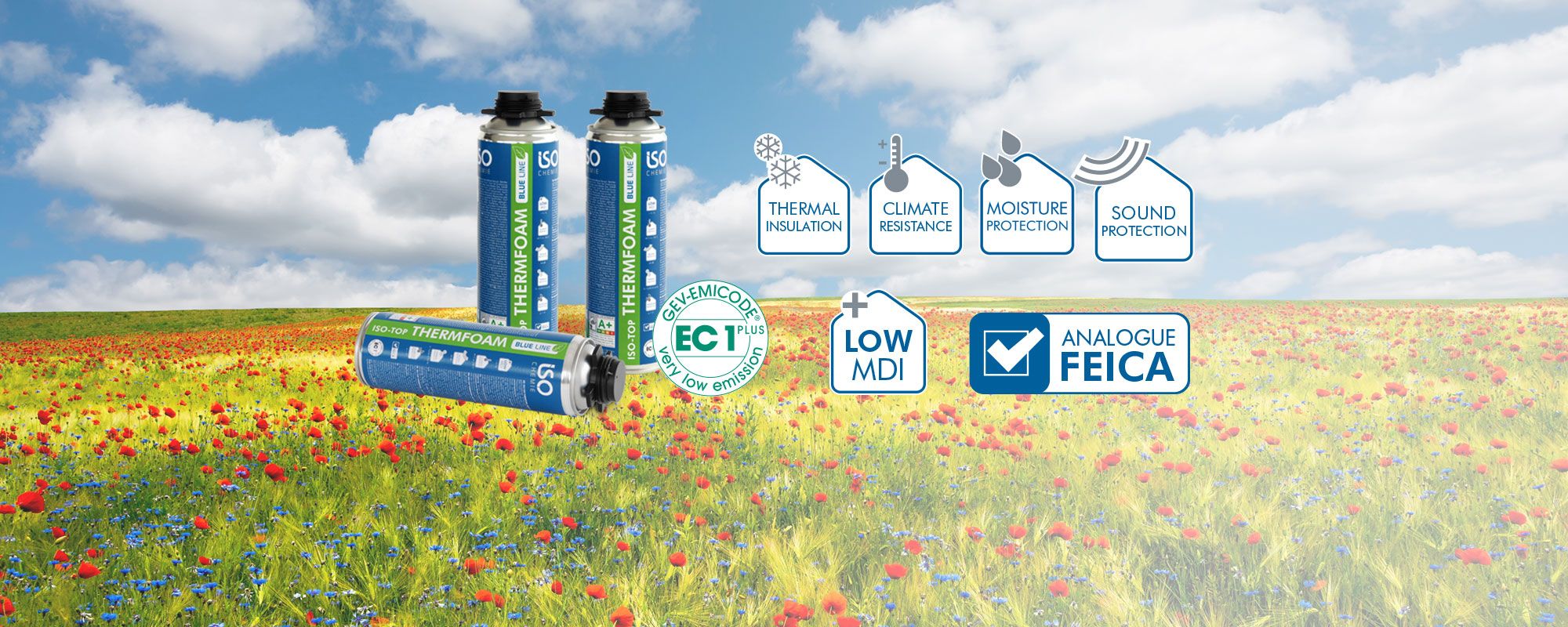 NEW PUR SPRAY FOAM: FOR A HEALTHY LIVING ENVIRONMENT, NO TRAINING REQUIRED AND LOW IN FREE ISOCYANATES