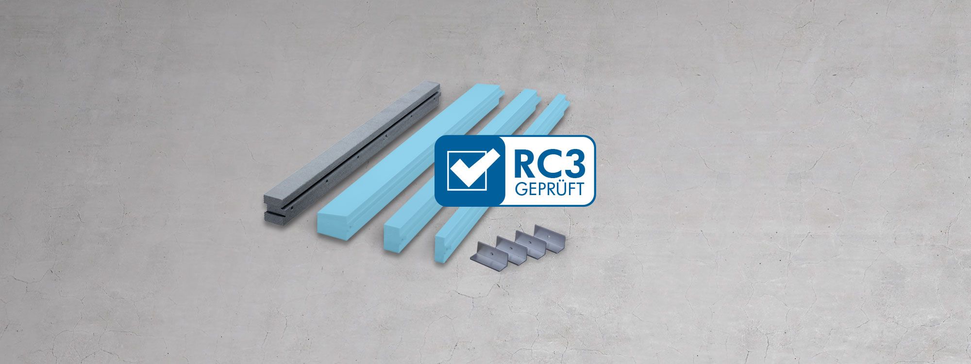 Vorwandmontagesystem ISO-TOP WINFRAMER <br> „TYP 3“ RC3-zertifiziert!