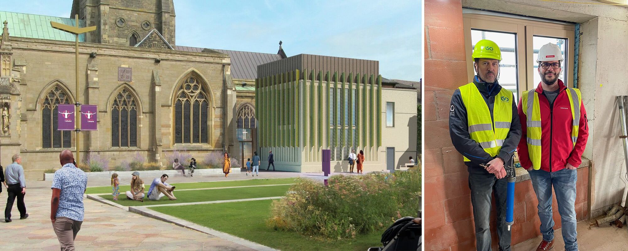 RICHARD III CATHEDRAL PRAISES ISO CHEMIE’S LOAD BEARING BRACKET SUPPORT SYSTEM
