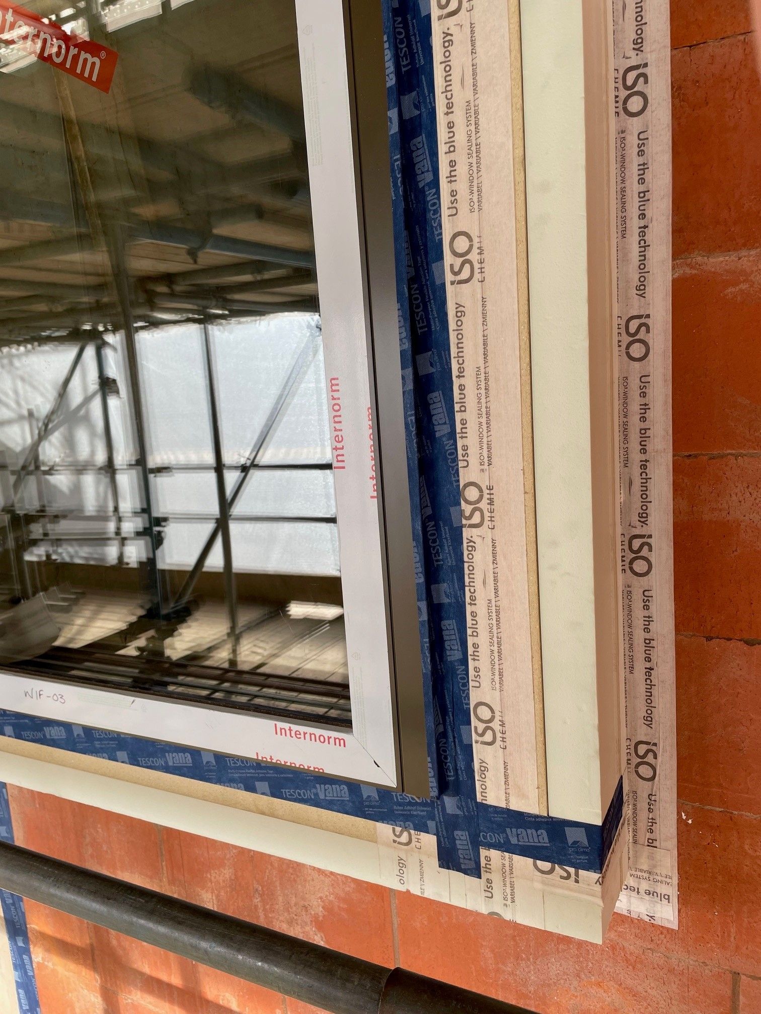 Installation example ISO-TOP WINFRAMER TYPE 1 at the Leicester Cathedral