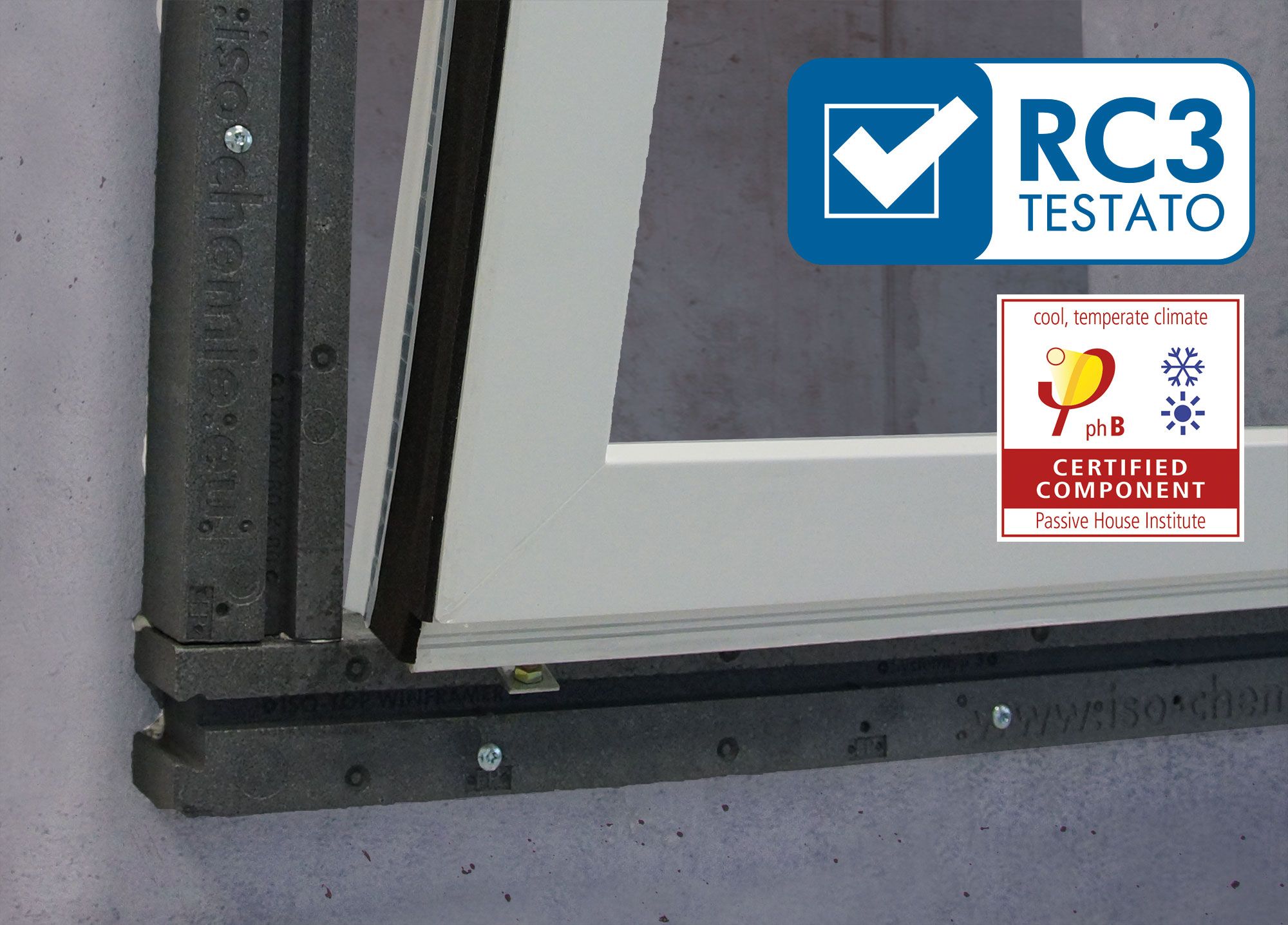 I ladri non hanno alcuna gioia con il sistema di montaggio testato RC3 ISO-TOP WINFRAMER „TYP 3“!