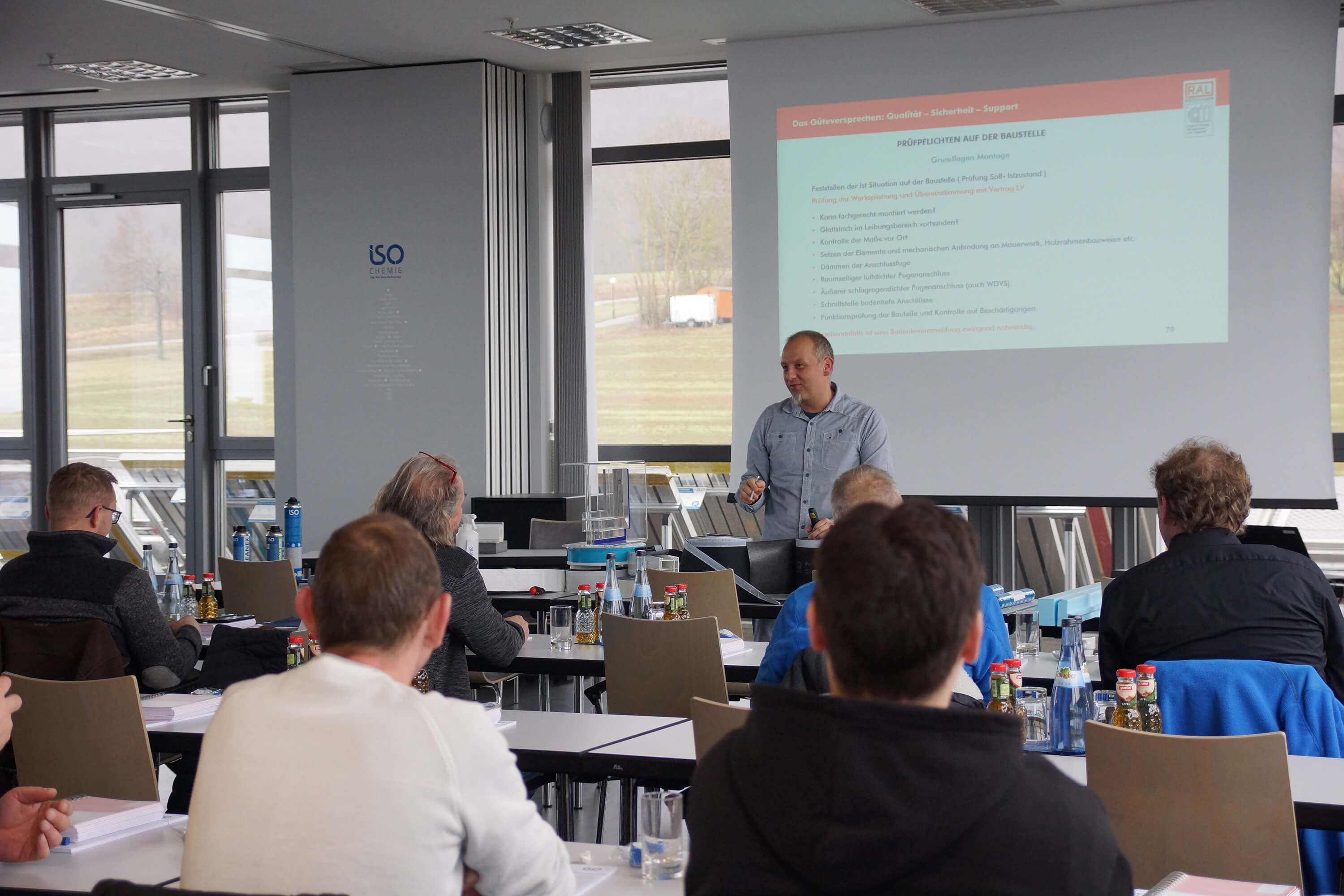 Andreas Stein bei der RAL Schulung Modul 1
