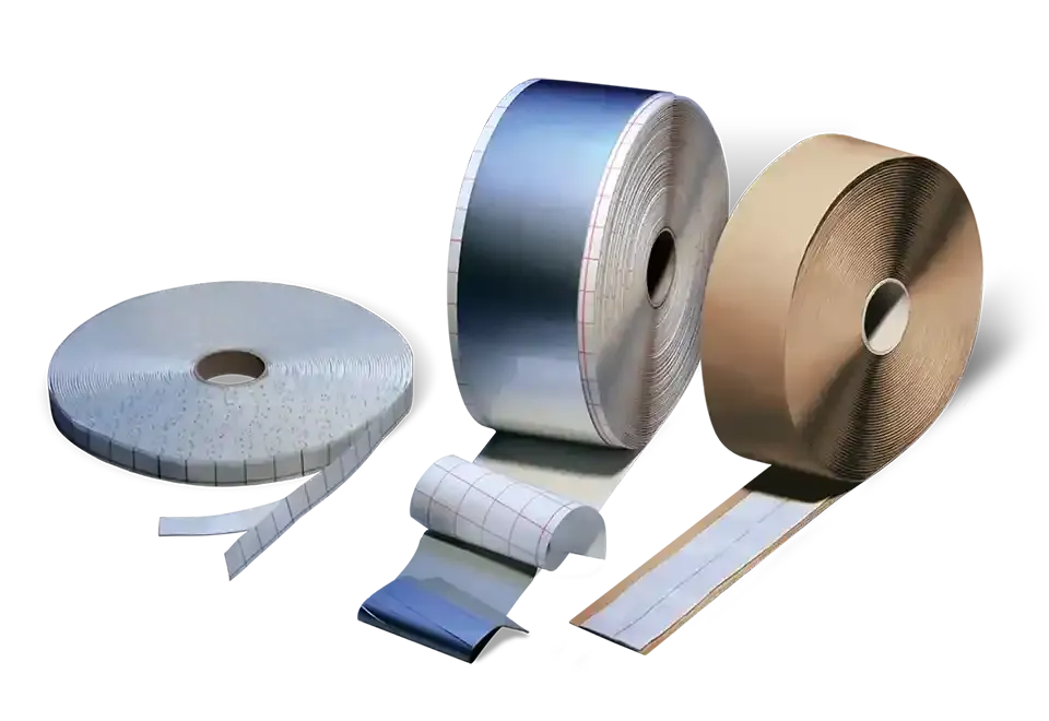 Butyl- and bitumen tapes