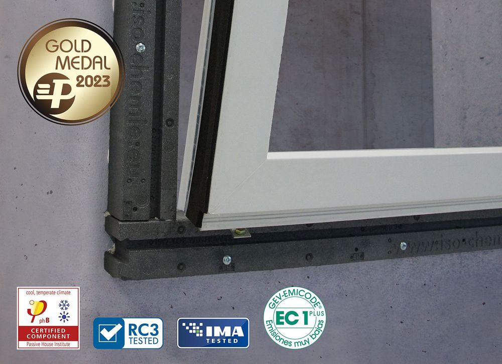 ISO-TOP WINFRAMER „TYPE 3” awarded Gold Medal at BUDMA
