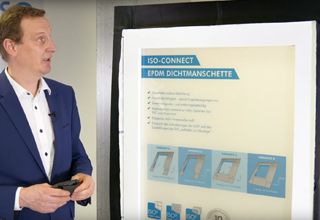 ISO-CONNECT EPDM DICHTMANSCHETTE – vielseitige und bewährte Abdichtungsfolie