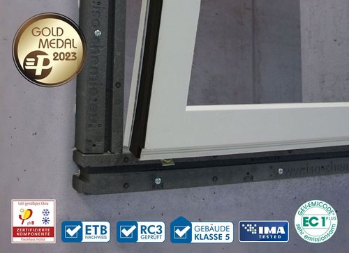 ISO-TOP WINFRAMER „TYP 3“ wyróżniony „Złoty medal” na targach BUDMA