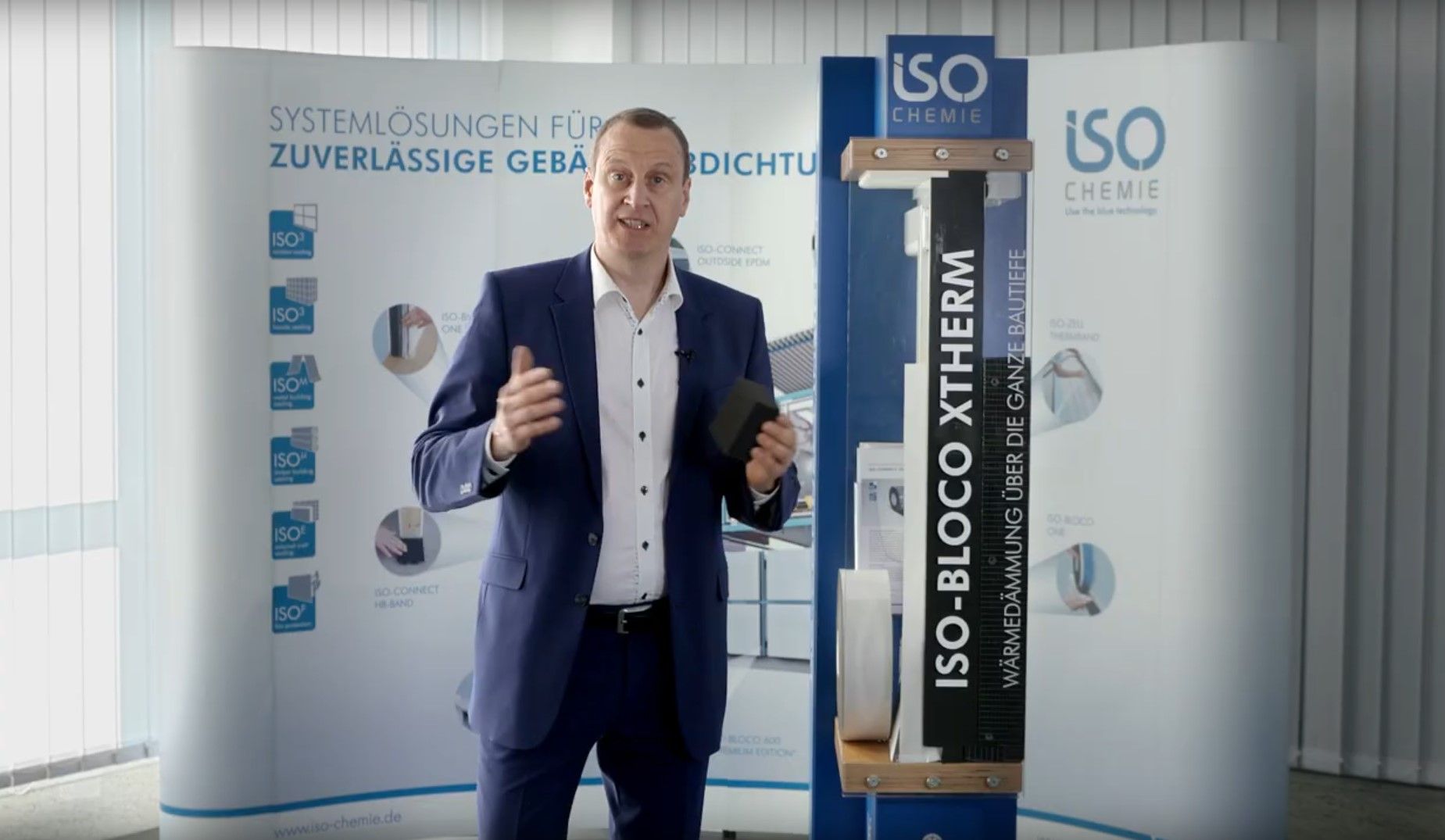 ISO-BLOCO XTHERM – Schall- und Wärmedämmung bei Bauteilen mit großer Rahmenbautiefe